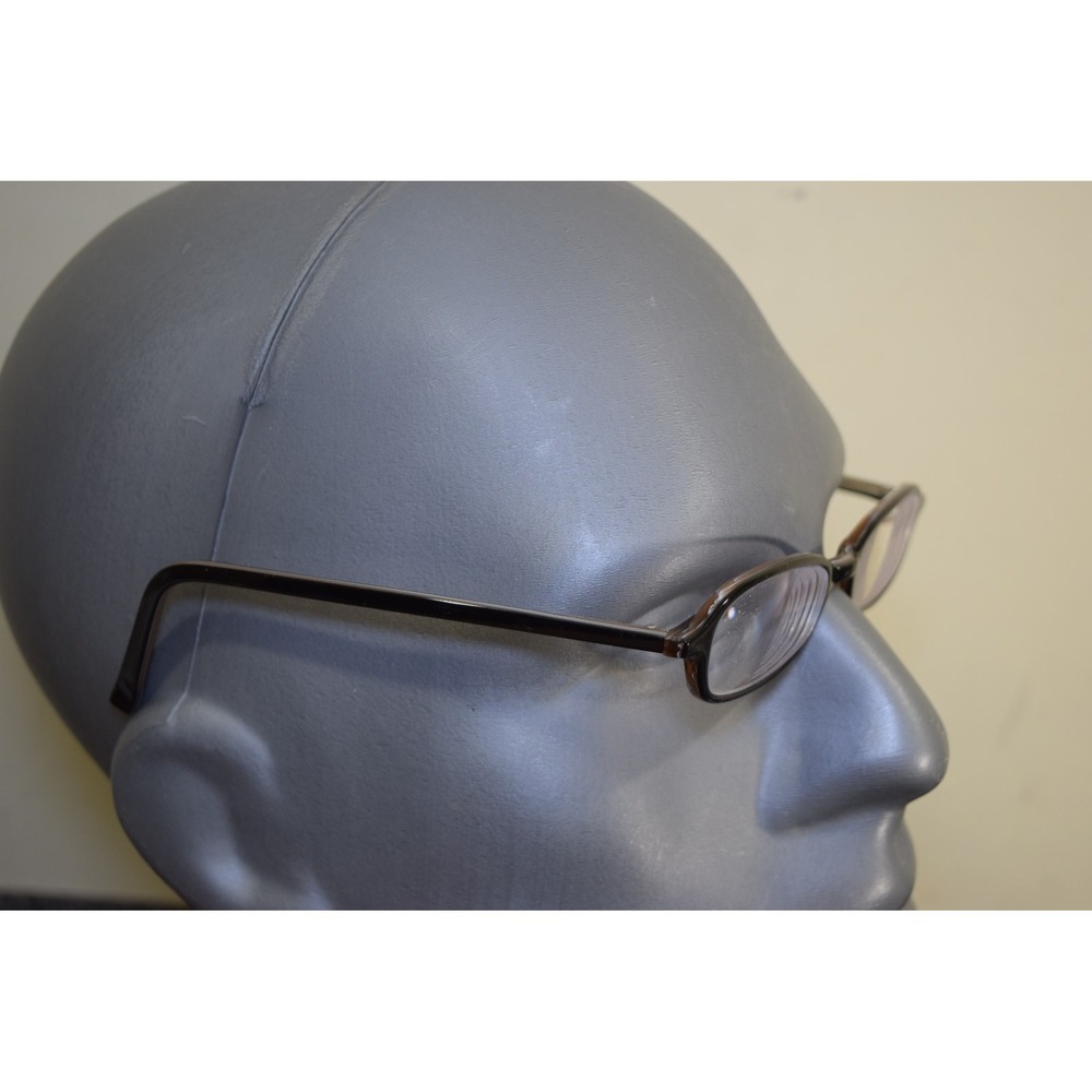 VIVID 739 30 Black/Brown Polish 46-17-140 Eyeglasses Frame Small
